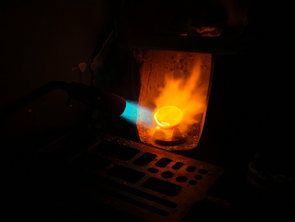 Professional Gold Melting Process